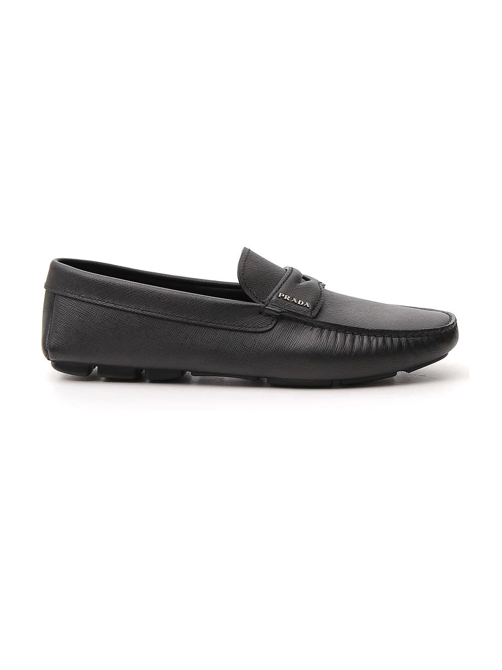 Prada Logo Loafers in Saffiano Leather (Master Quality)