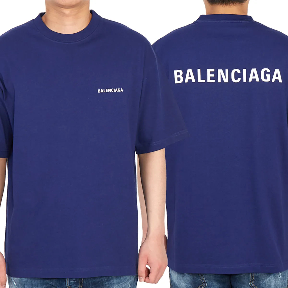 Balenciaga Dark blue T-shirt