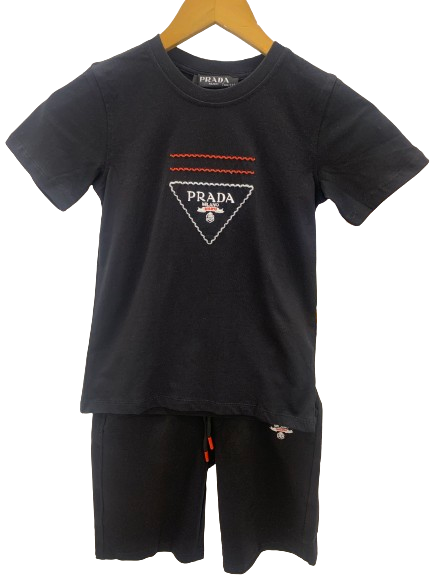 PRADA Milano T-Shirt & Shorts Children [ Master Quality]