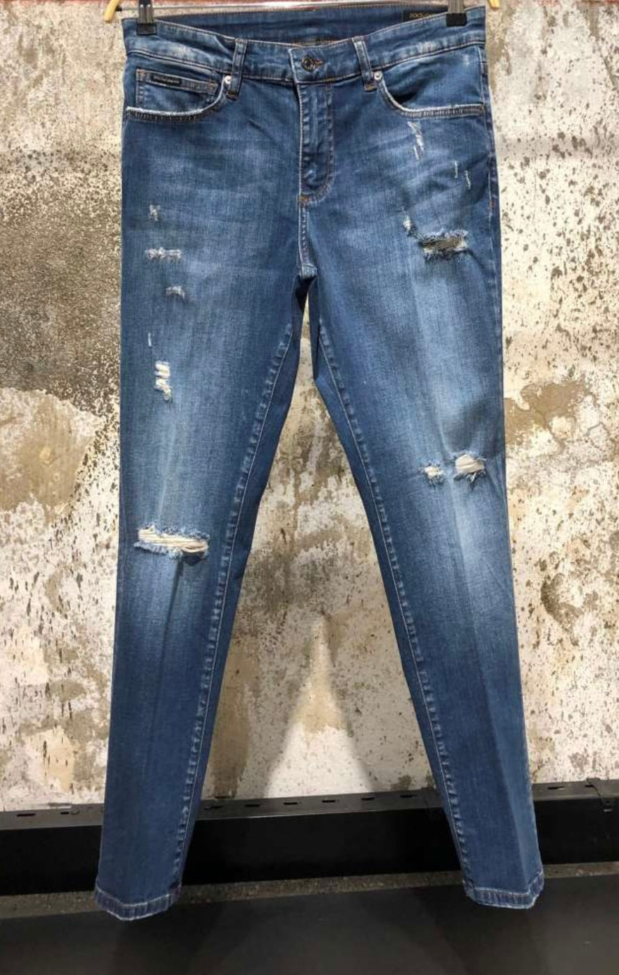 DOLCE GABBANA Jeans Pant  [New Collecti]on Master Quality