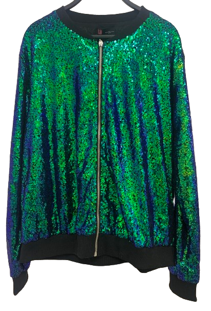 KANCY KOLE  Sequin Jacket Long Sleeve [ AAA]