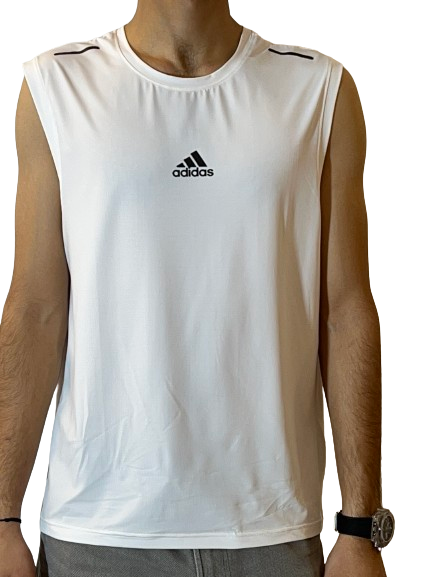 Adidas techfit Sleeveles [ AAA]s Fitted T-Shirt