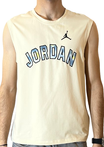 JORDAN  techfit Sleeveles [ AAA]s Fitted T-Shirt