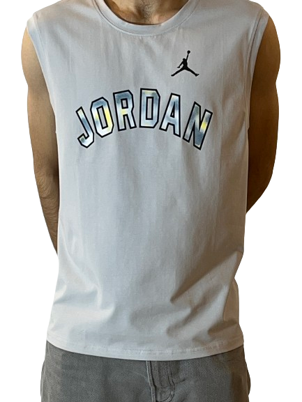 JORDAN  techfit Sleeveles [ AAA]s Fitted T-Shirt