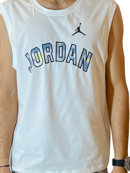 JORDAN  techfit Sleeveles [ AAA]s Fitted T-Shirt