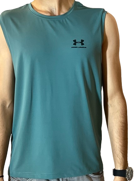 UNDER ARMOUR techfit Sleeveless Fitted T-Shirt  [ AAA]