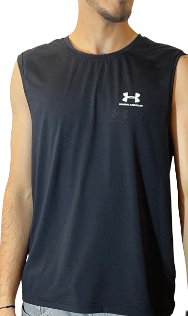 UNDER ARMOUR techfit Sleeveless Fitted T-Shirt  [ AAA]