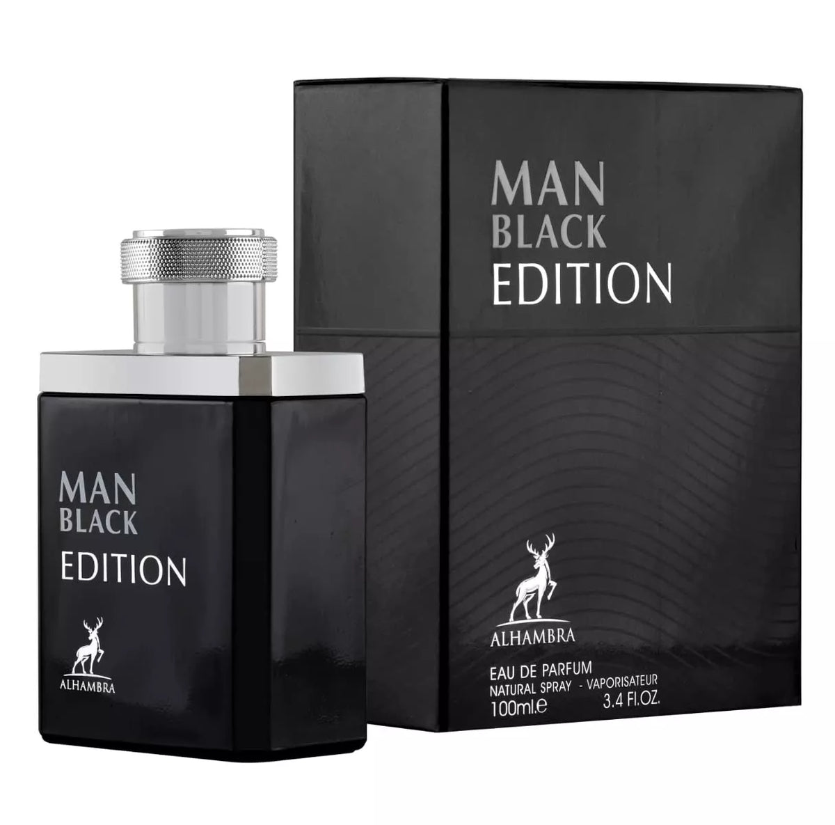 Man Black Edition Eau De Parfum By Maison Alhambra