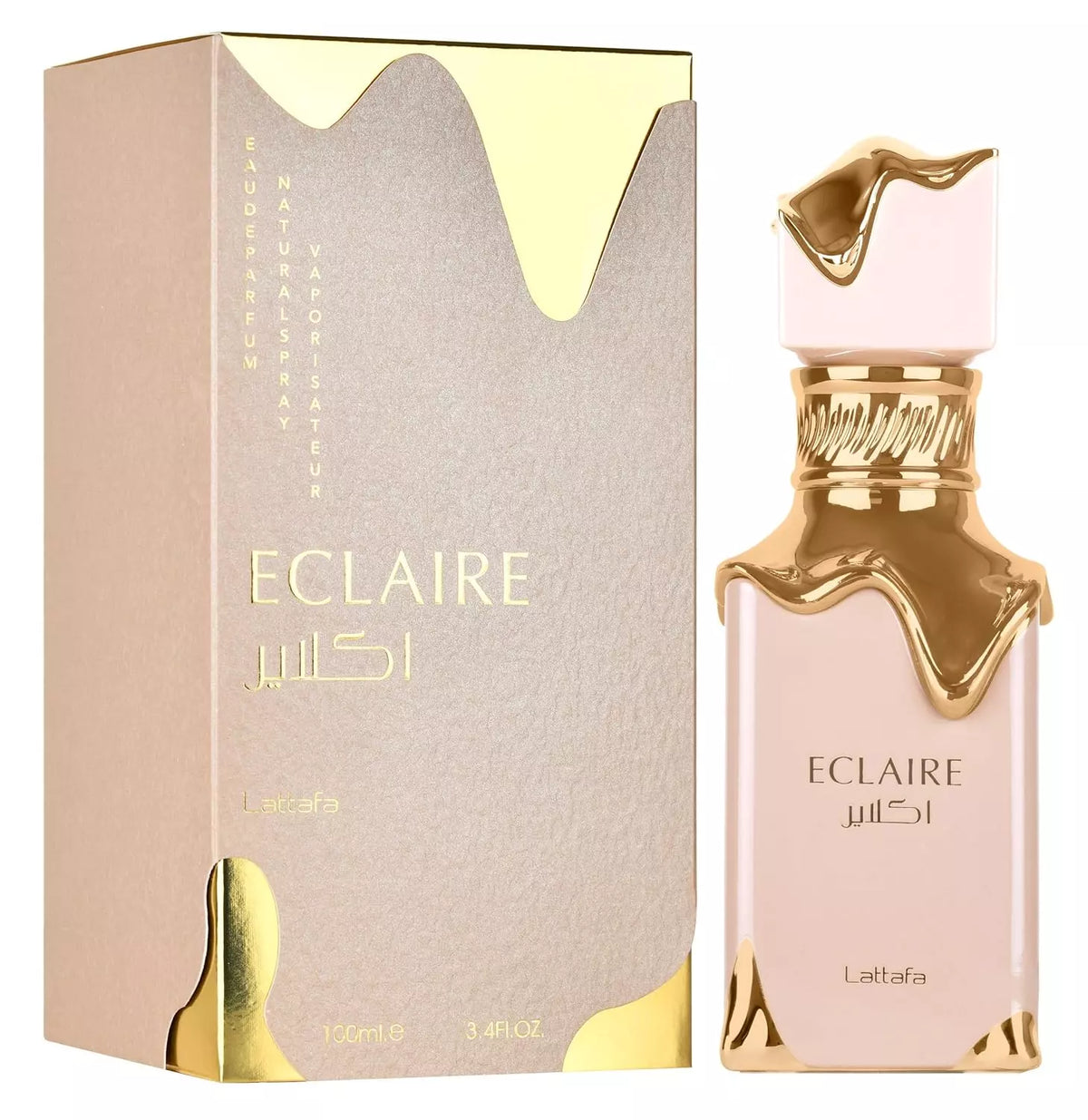 Eclaire by Lattafa 3.4 oz / 100 ml Eau de Parfum Unisex Spray NEW